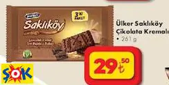 ÜLKER SAKLIKÖY ÇİKOLATA KREMALI 261 G